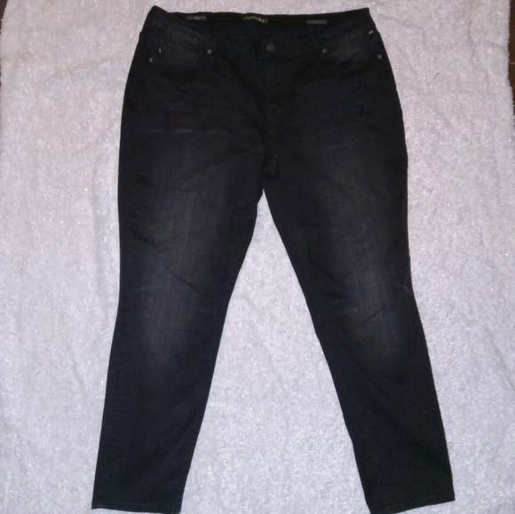 Vigoss Denim - Vigoss NWOT Black Jagger Skinny Jeans size 22